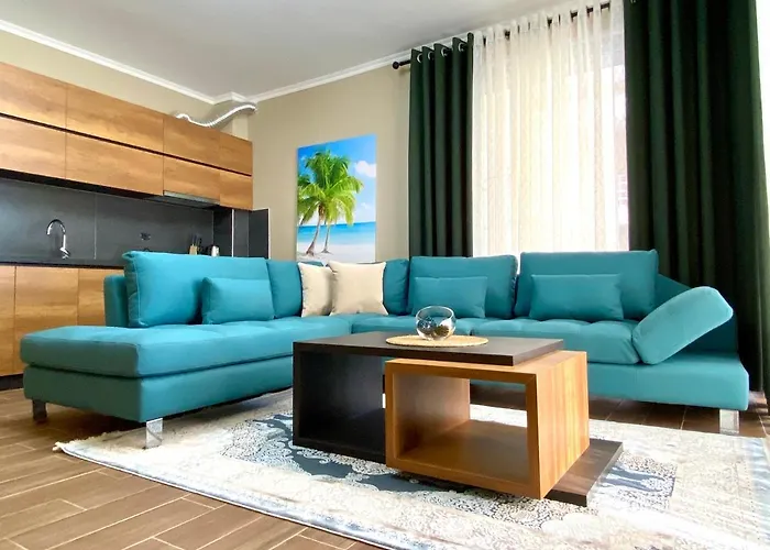 דירה Eka Luxury Two-bedroom Seaview *