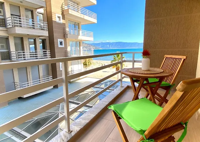 Eka Luxury Two-bedroom Seaview דירה Vlorë